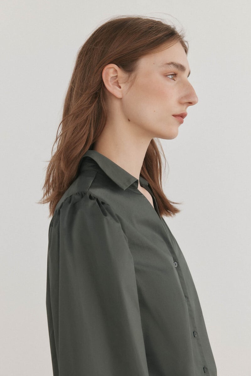 pedro del hierro Camisa manga larga abullonada Liquidación