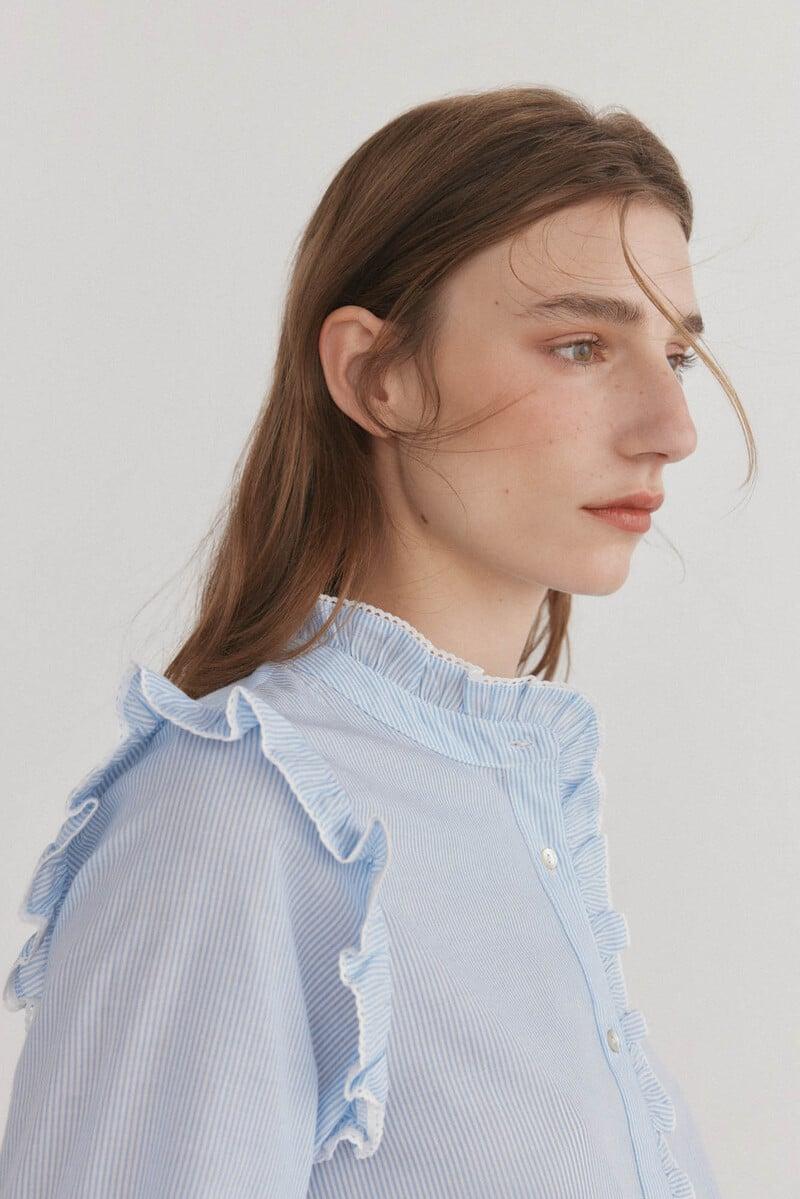 pedro del hierro Blusa romántica rayas Rebajas online