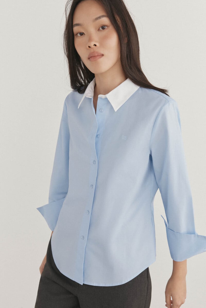 pedro del hierro Camisa algodón básica Rebajas top
