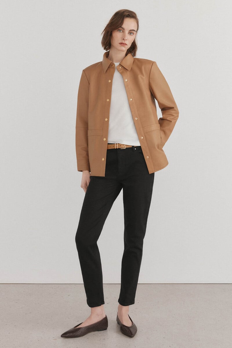 pedro del hierro Sobrecamisa piel Precio de fábrica