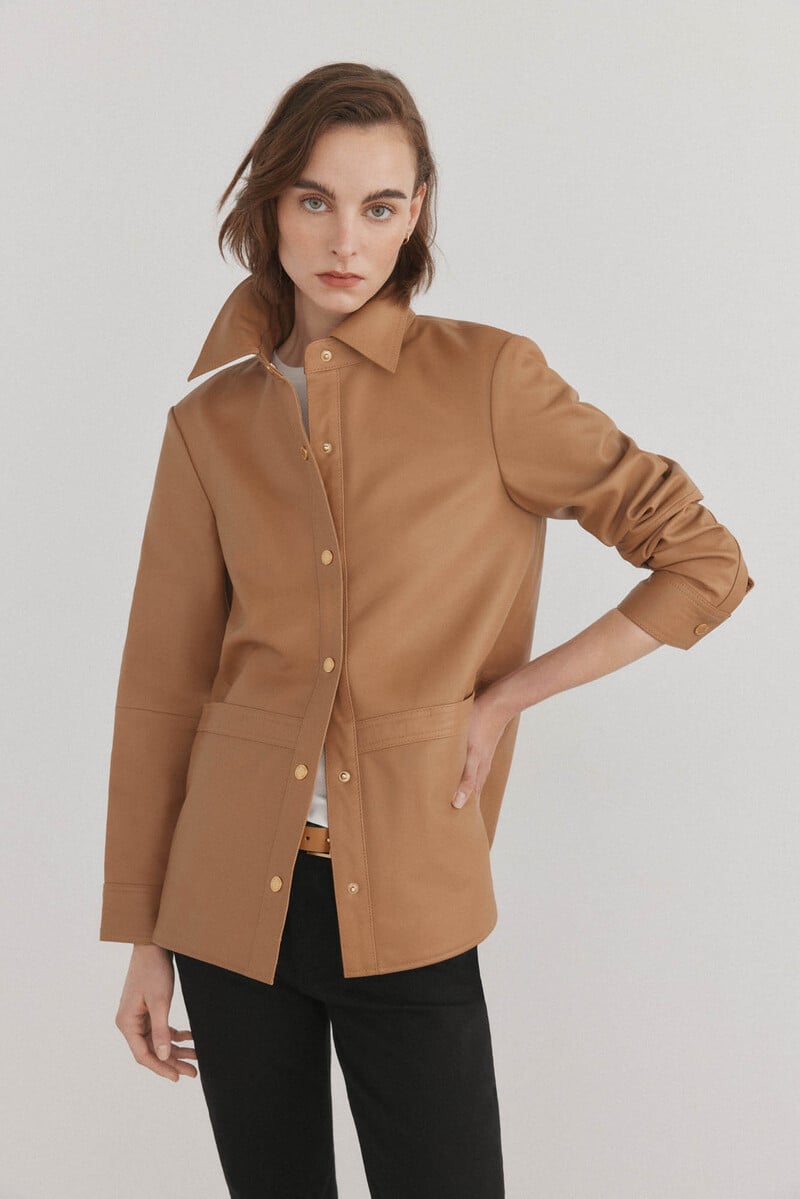 pedro del hierro Sobrecamisa piel Precio de fábrica