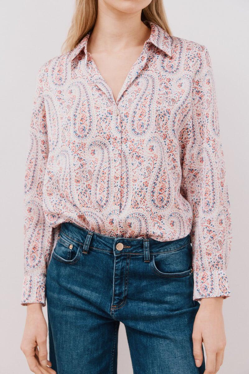 pedro del hierro Camisa satinada Oferta exclusiva