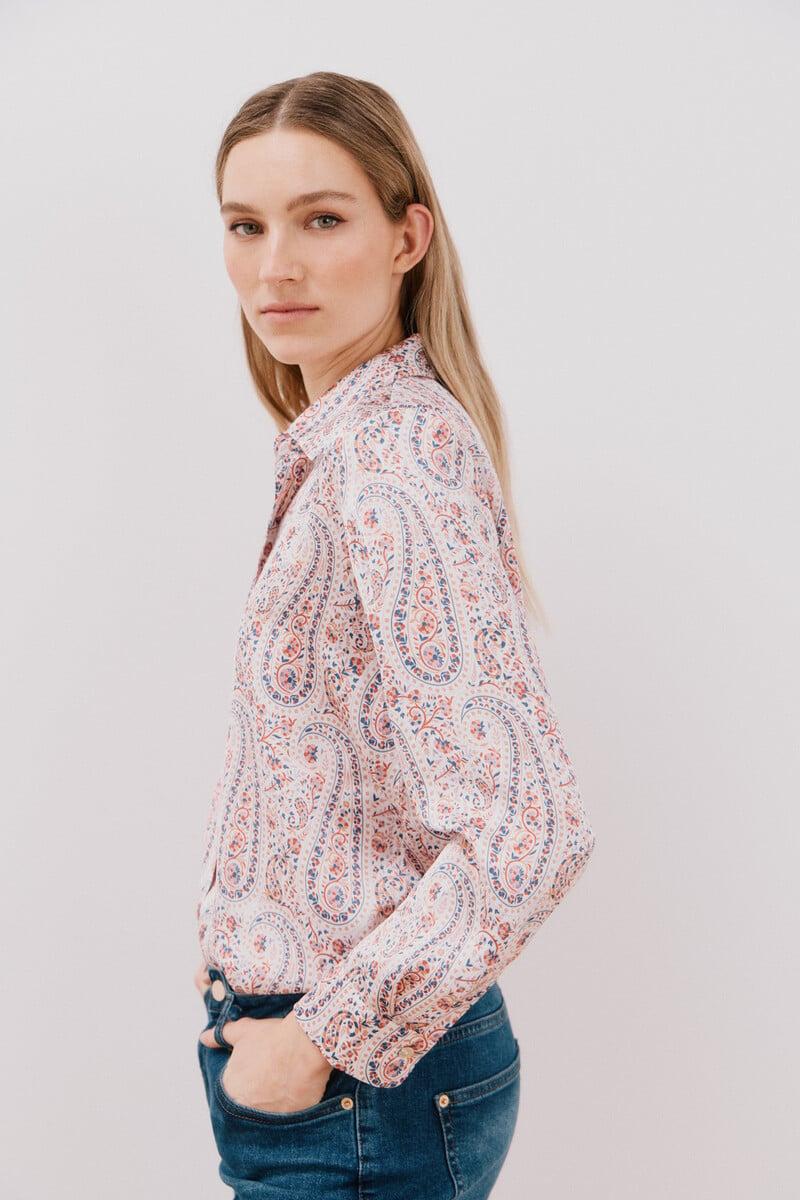 pedro del hierro Camisa satinada Oferta exclusiva
