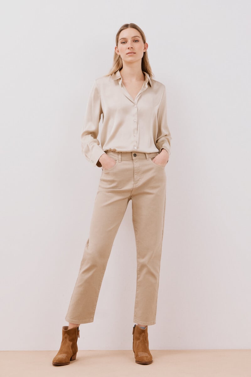 pedro del hierro Camisa satinada Descuento por venta flash