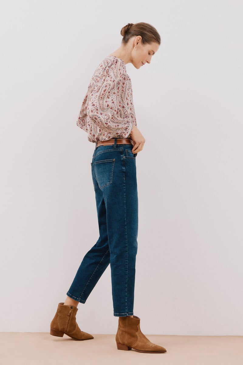 pedro del hierro Blusa estampada Rebajas de fin de temporada