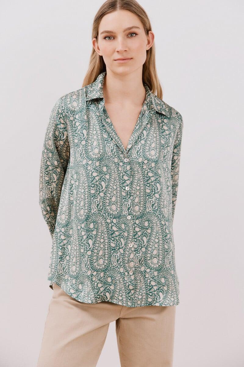pedro del hierro Camisa satinada Devoluciones gratuitas