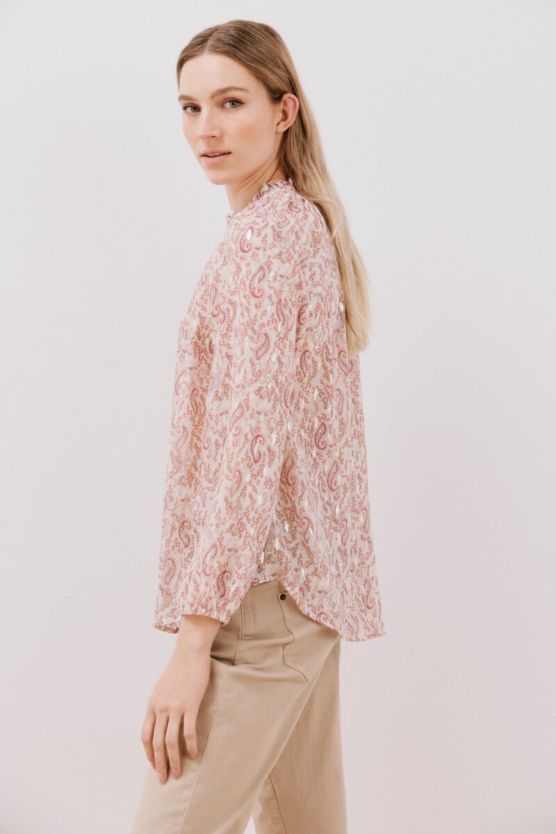 pedro del hierro Blusa detalle nido de abeja Rebajas