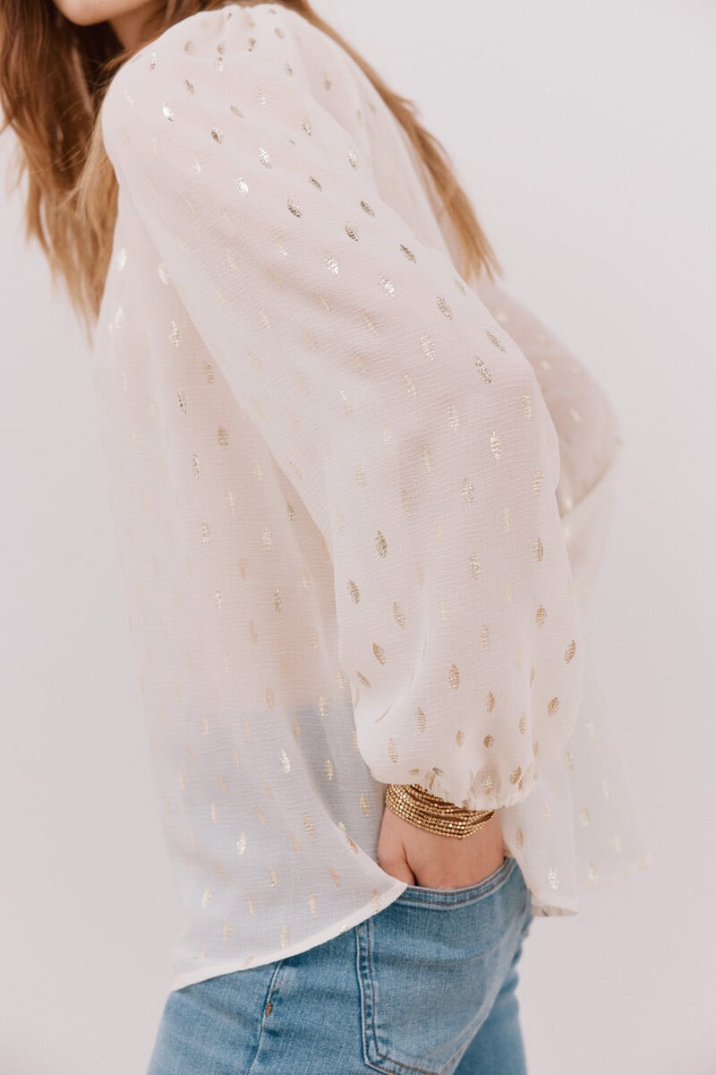 pedro del hierro Blusa detalle nido de abeja Ofertas