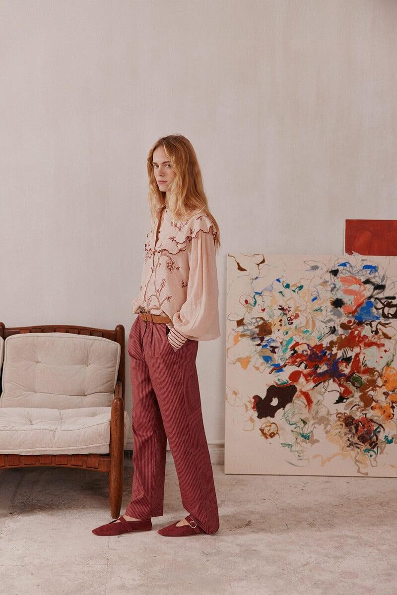 pedro del hierro Catherine. Blusa cuello Los más vendidos