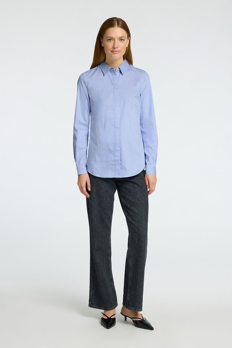 pedro del hierro Camisa Slim Fit confeccionada con algodón orgánico Descuento