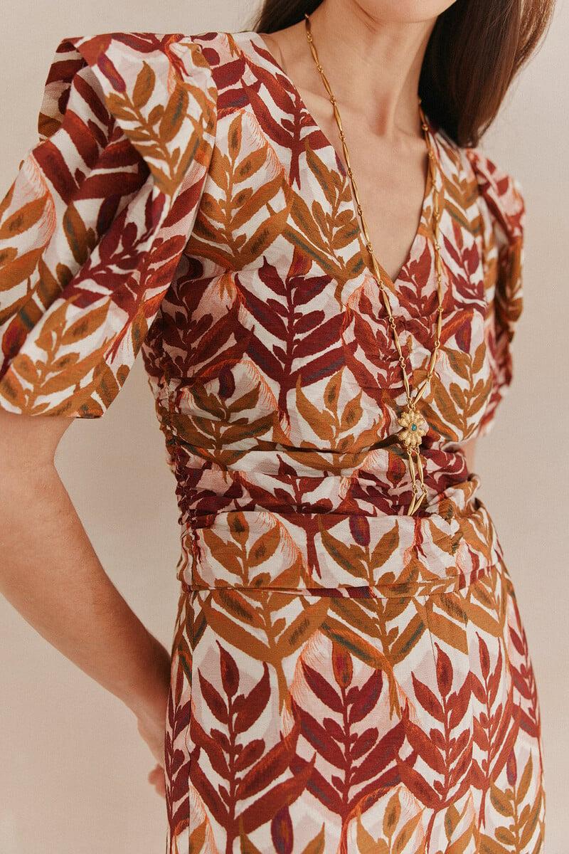 pedro del hierro Carmina. Top estampado COMPRAR AHORA