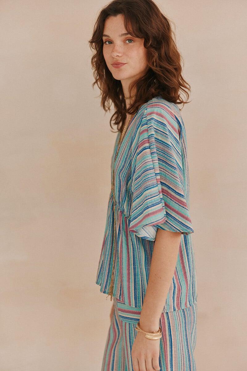 pedro del hierro Ciara. Camisa manga corta Ahorra y exporta