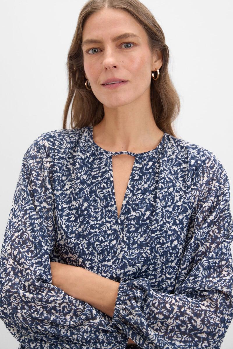 pedro del hierro Blusa tejido textura Precio ultrabajo