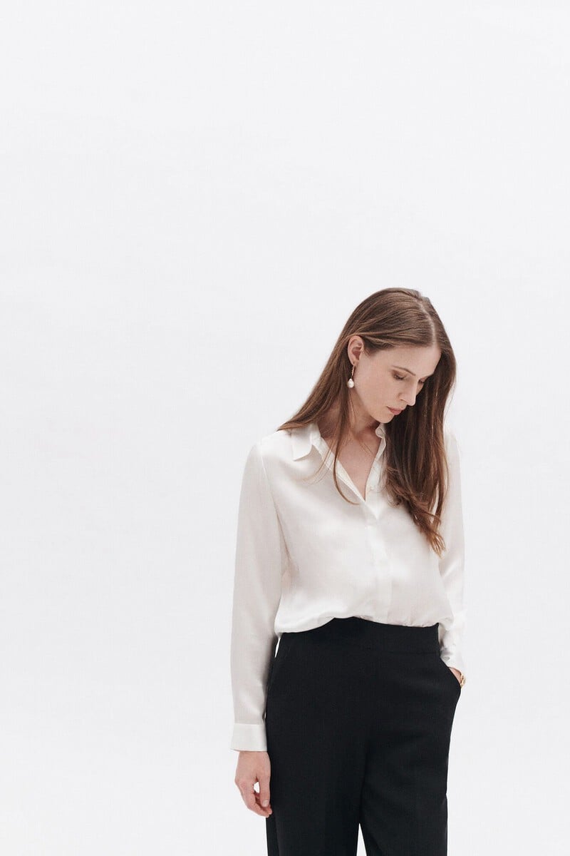 pedro del hierro Camisa seda Rebajas baratas