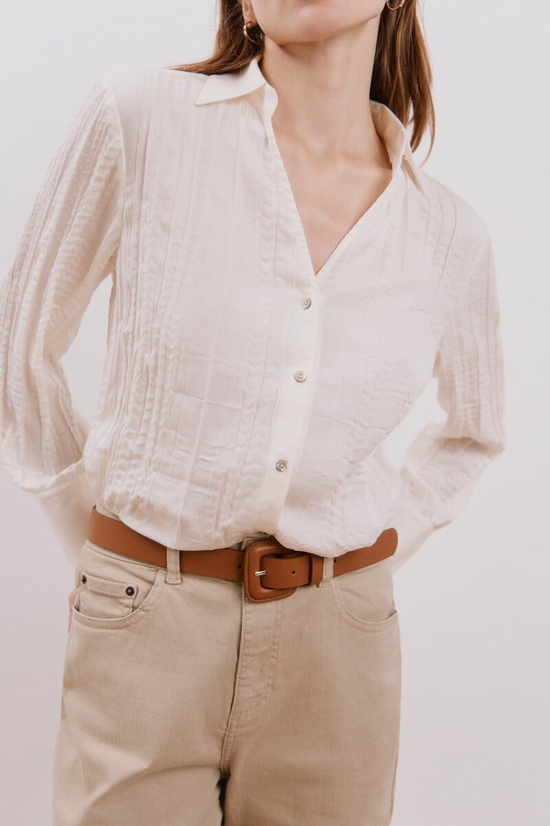 pedro del hierro Camisa lisa satinada Los más vendidos