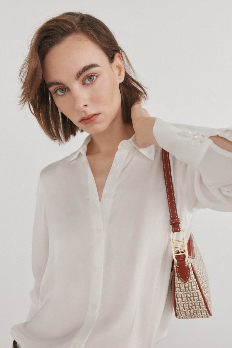 pedro del hierro Camisa satinada fluida Tienda