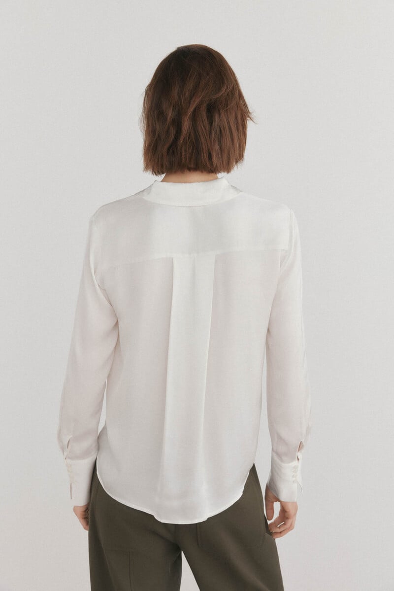 pedro del hierro Camisa satinada fluida Tienda