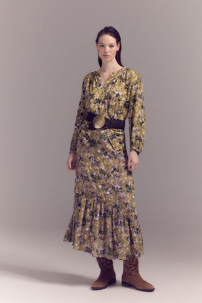 pedro del hierro Blusa canesú acolchado Liquidación