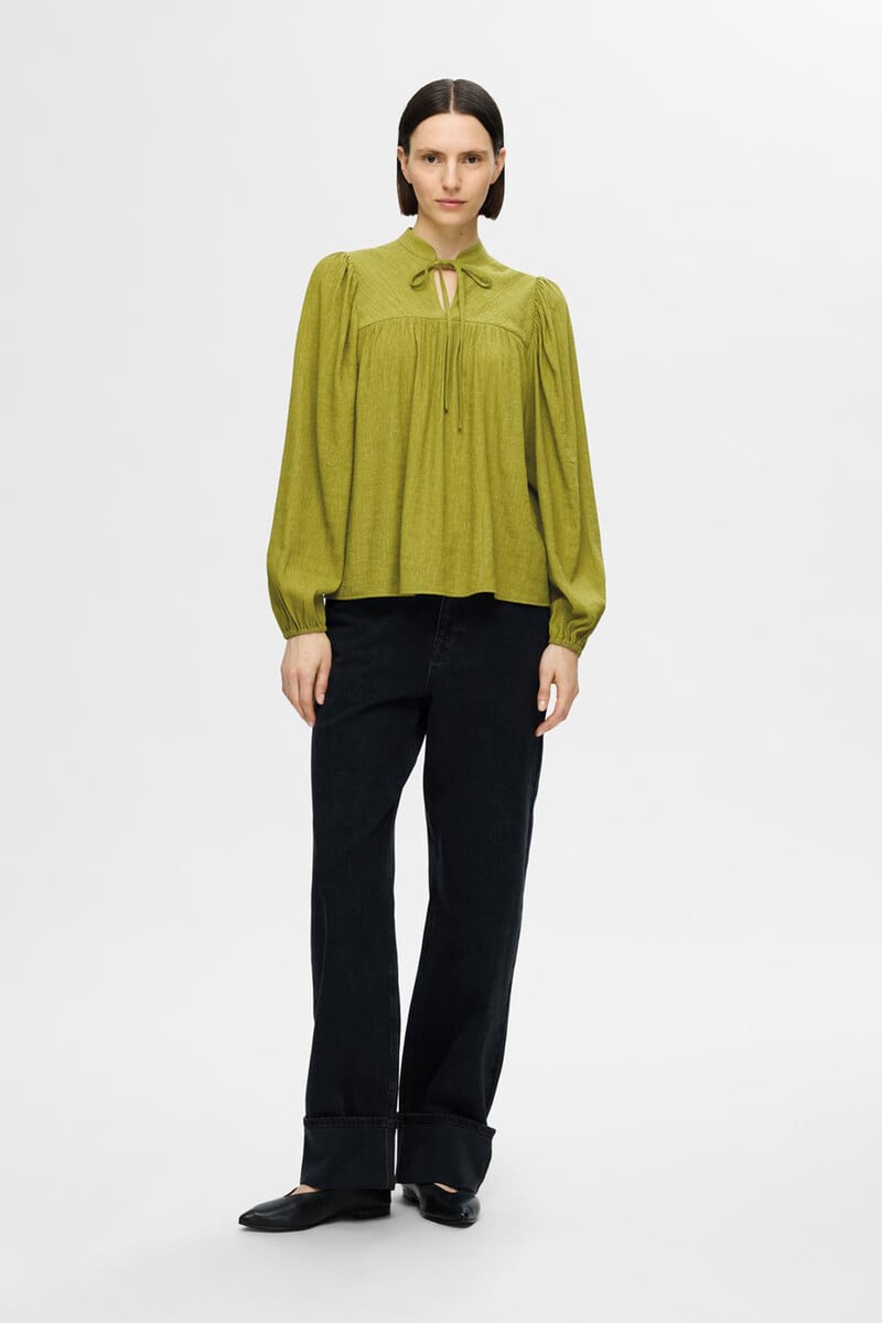 pedro del hierro Blusa de manga larga confeccionada con Viscosa Lenzing Ecovero Precio de fábrica