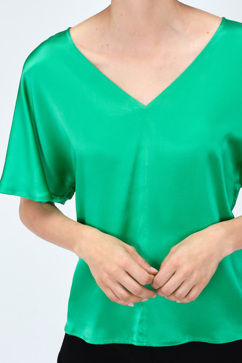 pedro del hierro Blusa seda Promoción por tiempo limitado