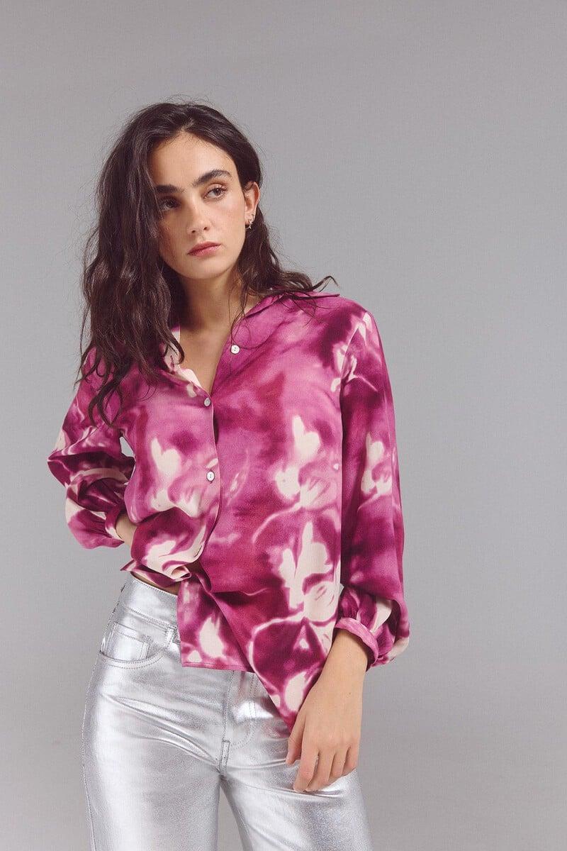 pedro del hierro Blusa estampada Oferta especial de fábrica