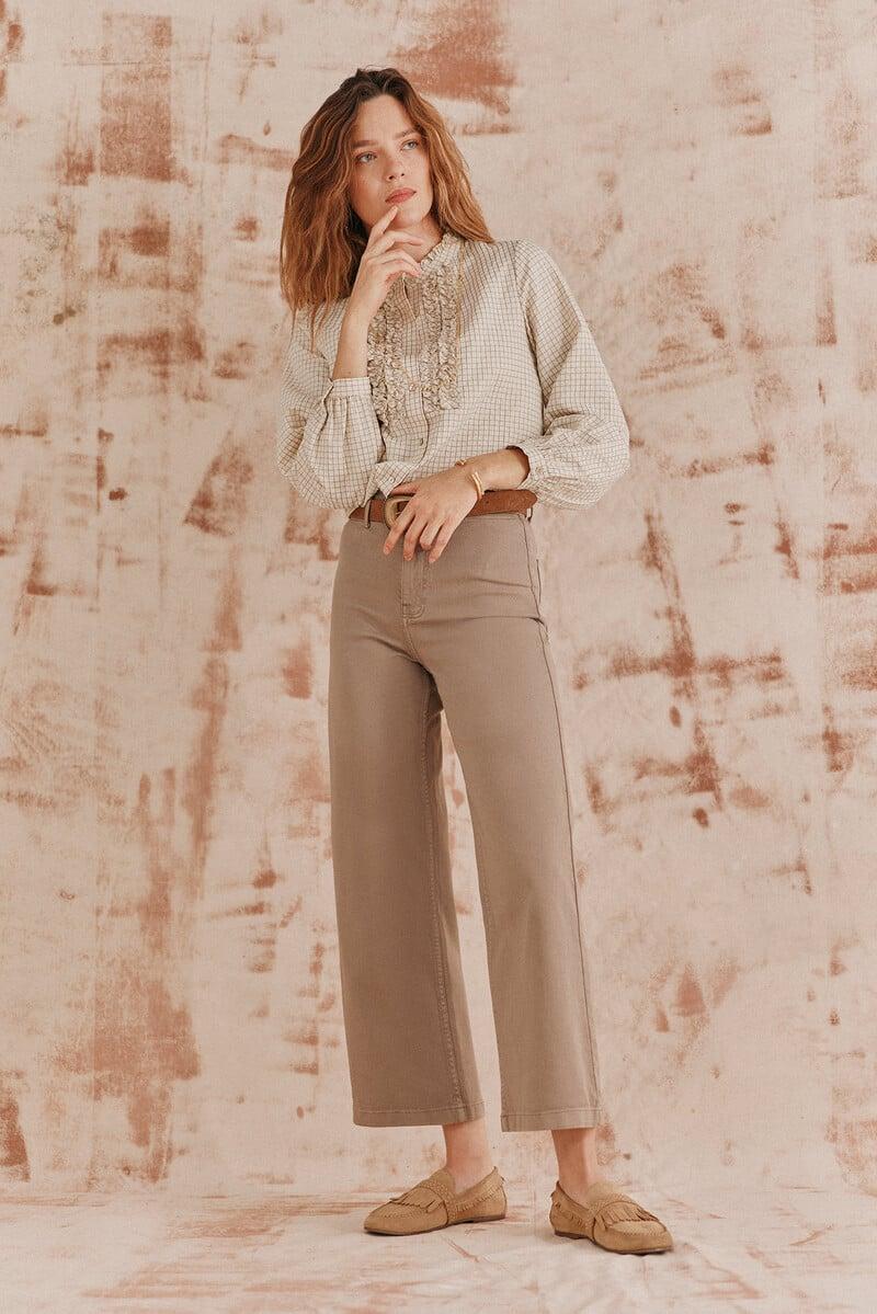 pedro del hierro Cósima. Camisa chorreras Envío internacional gratuito