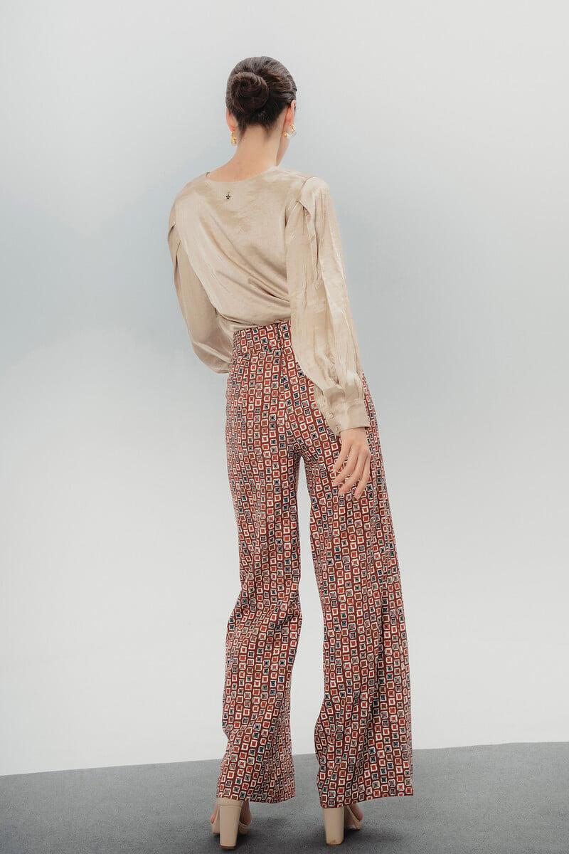 pedro del hierro Blusa satinada Matilda Limitado a 3 días