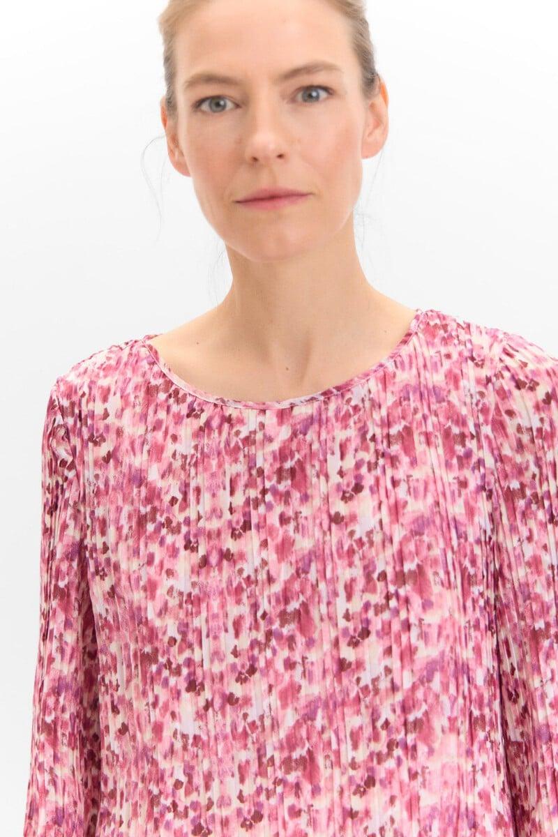 pedro del hierro Blusa plisada combinada Precios de Black Friday