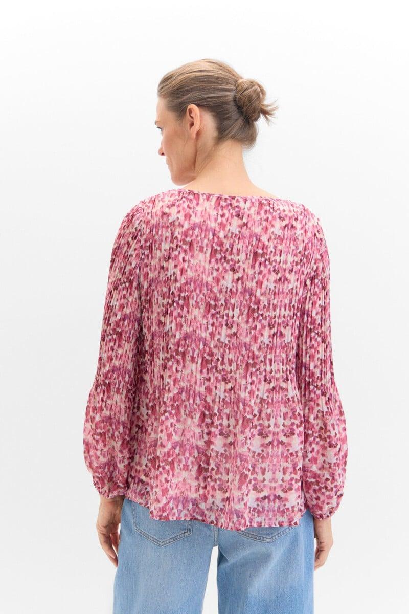 pedro del hierro Blusa plisada combinada Precios de Black Friday
