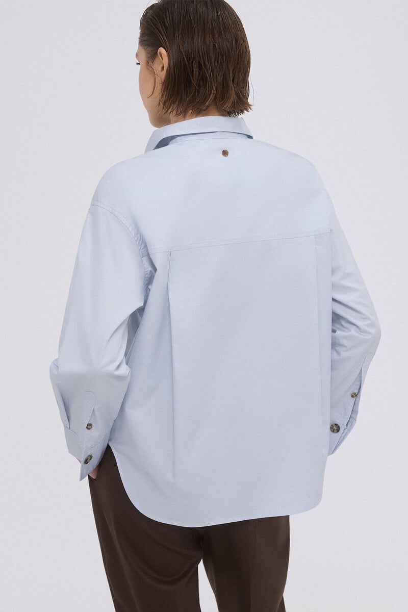 pedro del hierro Camisa utility oversize Precio ultrabajo
