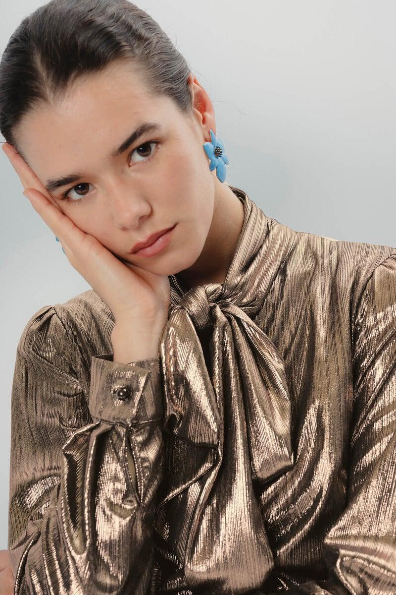 pedro del hierro Blusa de mujer romántica Vega Outlet