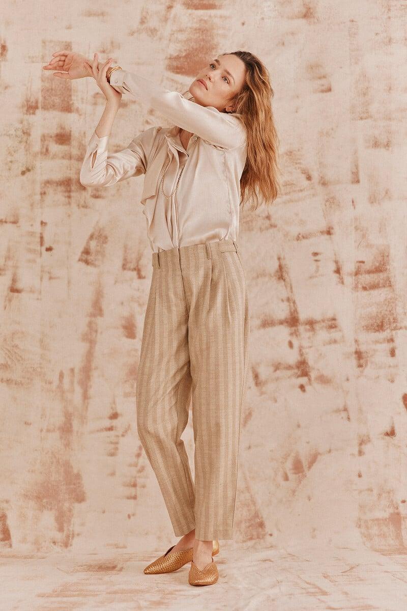 pedro del hierro Cecilia. Camisa chorrera Rebajas