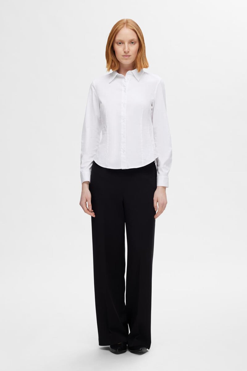 pedro del hierro Camisa de manga larga Slim Fit confeccionada con algodón orgánico Rebajas de fábrica
