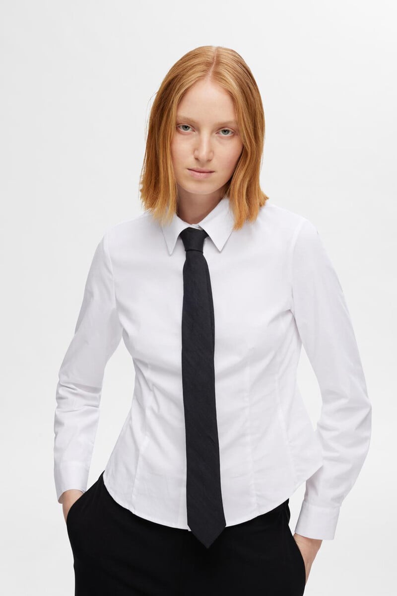 pedro del hierro Camisa de manga larga Slim Fit confeccionada con algodón orgánico Rebajas de fábrica