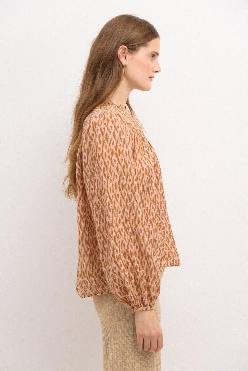 pedro del hierro Ruperta. Blusa estampada Descuento
