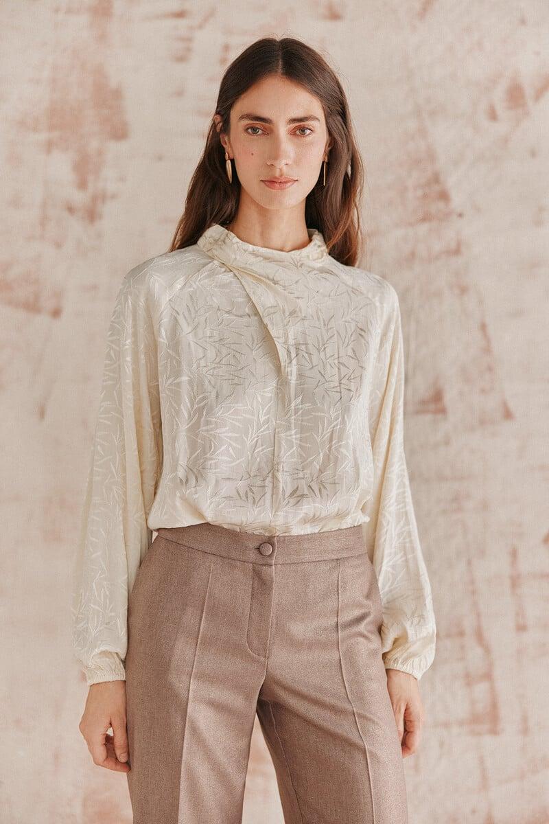 pedro del hierro Fortia. Blusa nudo Tienda