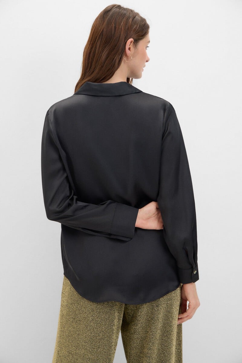 pedro del hierro Camisa satinada Liquidación