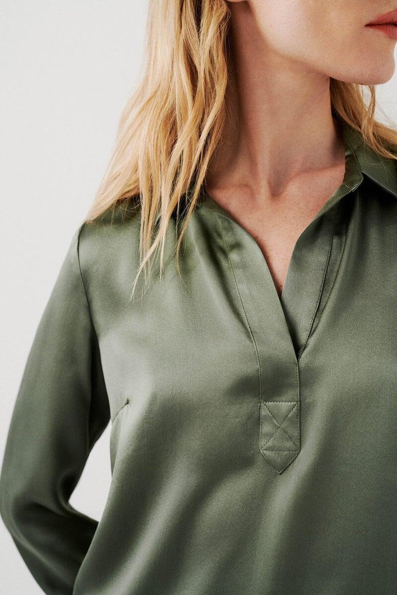 pedro del hierro Blusa Lovely1 100% seda Promoción trimestral