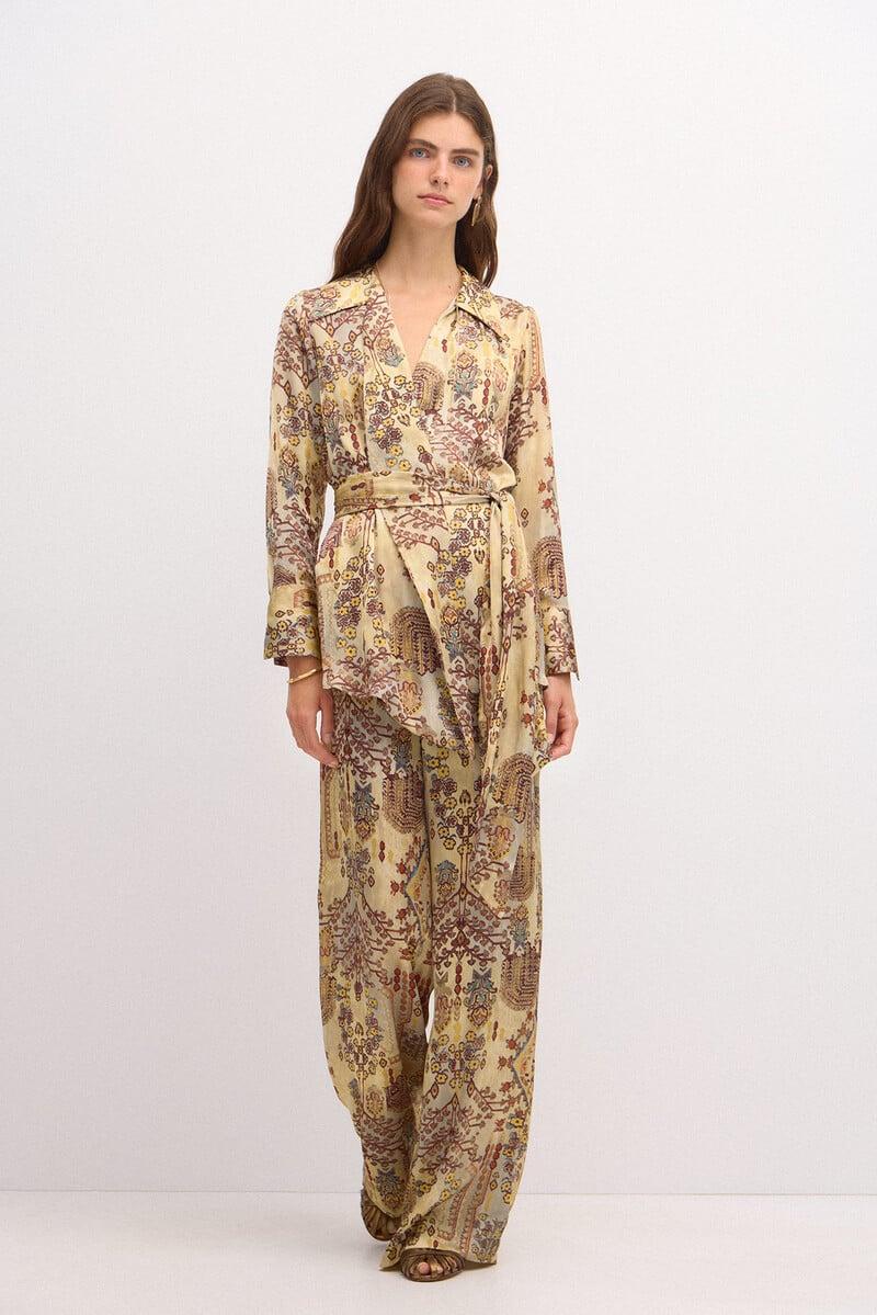 pedro del hierro Renata. Camisa cruzada Envío internacional gratuito