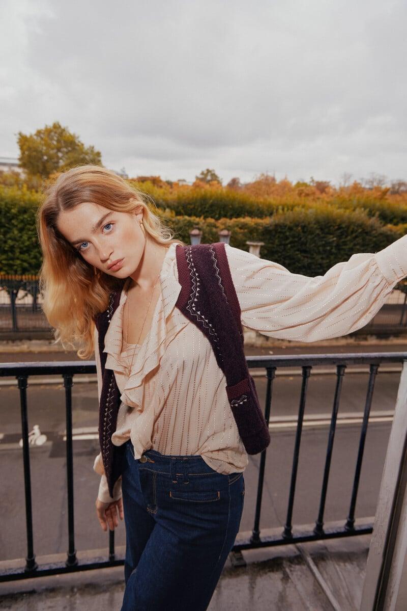 pedro del hierro Carina. Blusa fluida Precios de Black Friday