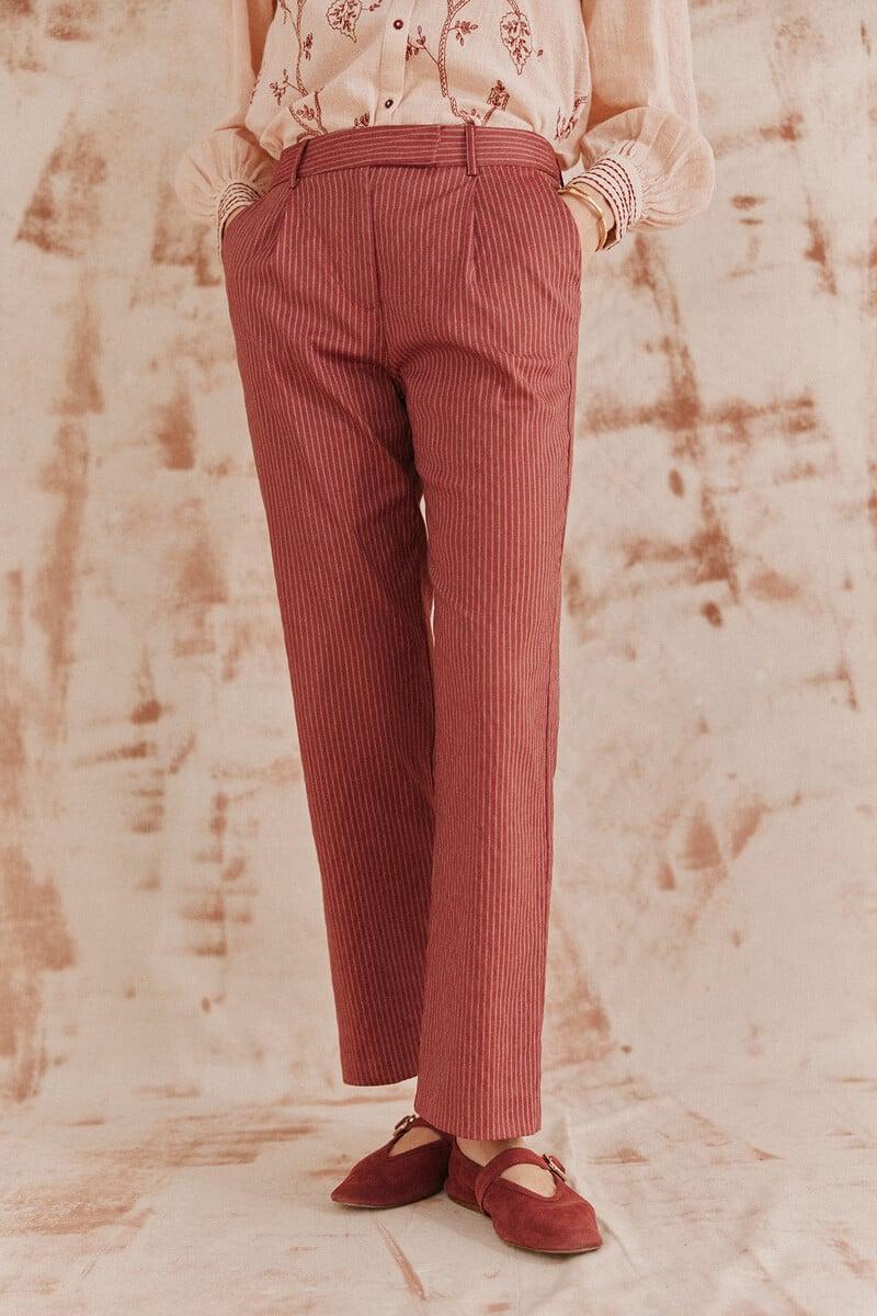 pedro del hierro Paloma. Pantalones rayas Descuento por venta flash