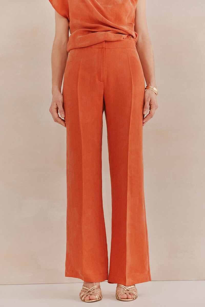 pedro del hierro Petra. Pantalones jaquard Ofertas de temporada