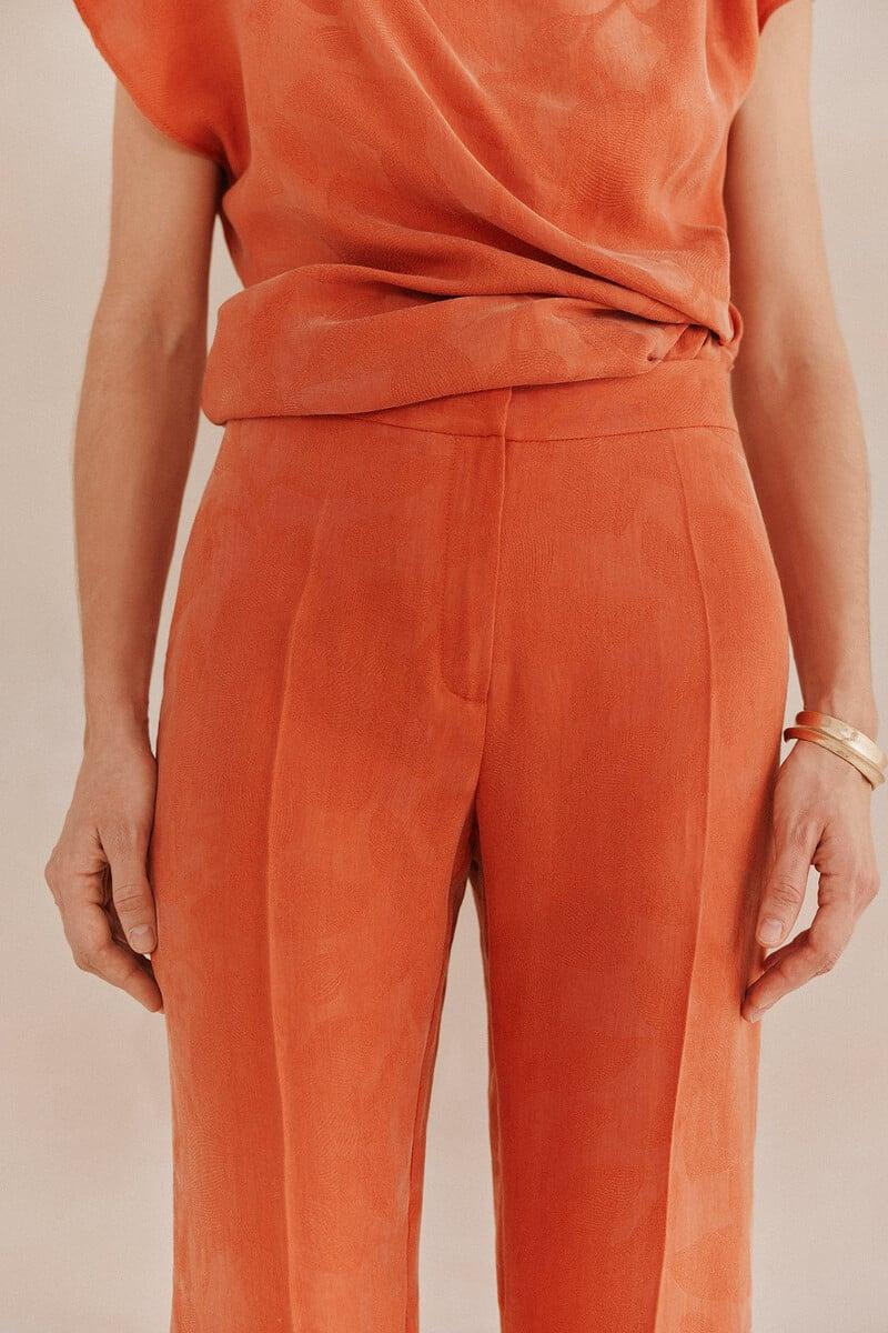 pedro del hierro Petra. Pantalones jaquard Ofertas de temporada