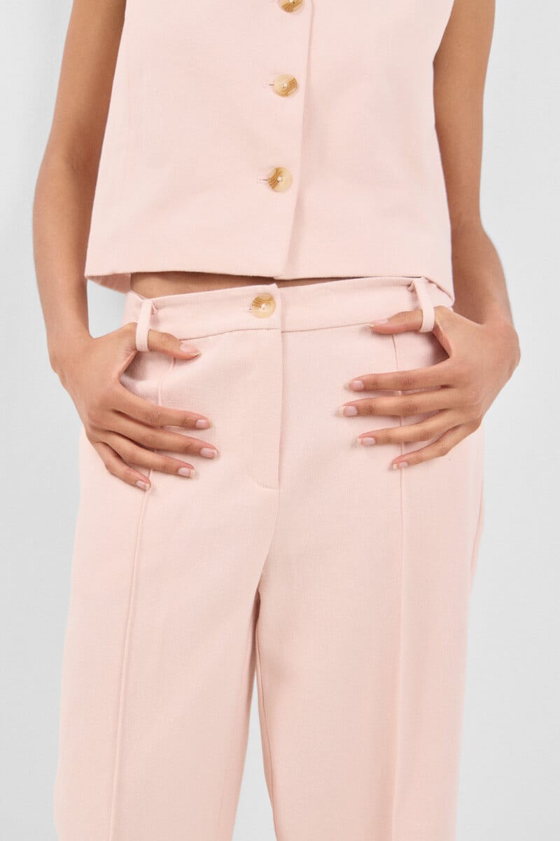 pedro del hierro Pantalón de sarga crop Rebajas