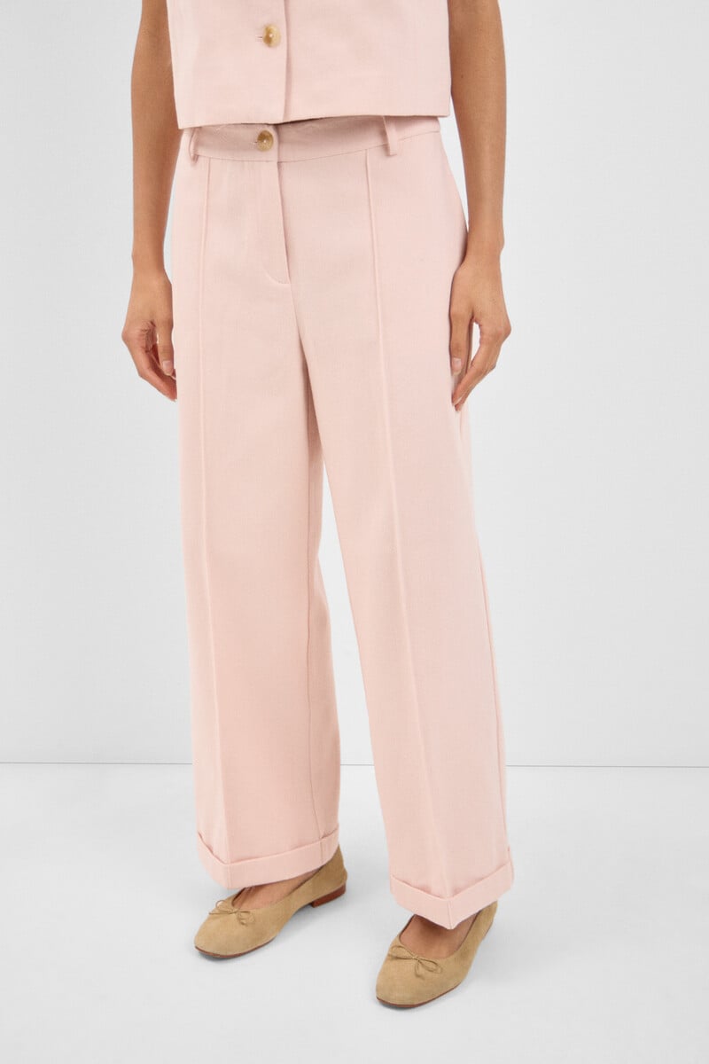 pedro del hierro Pantalón de sarga crop Rebajas