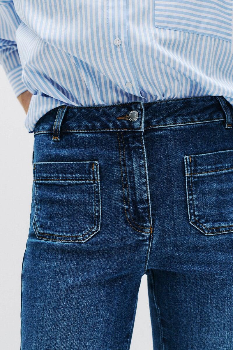 pedro del hierro Pantalón pelley denim Rebajas baratas
