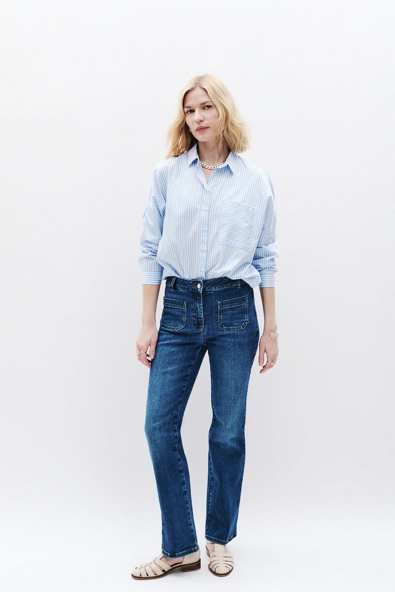 pedro del hierro Pantalón pelley denim Rebajas baratas