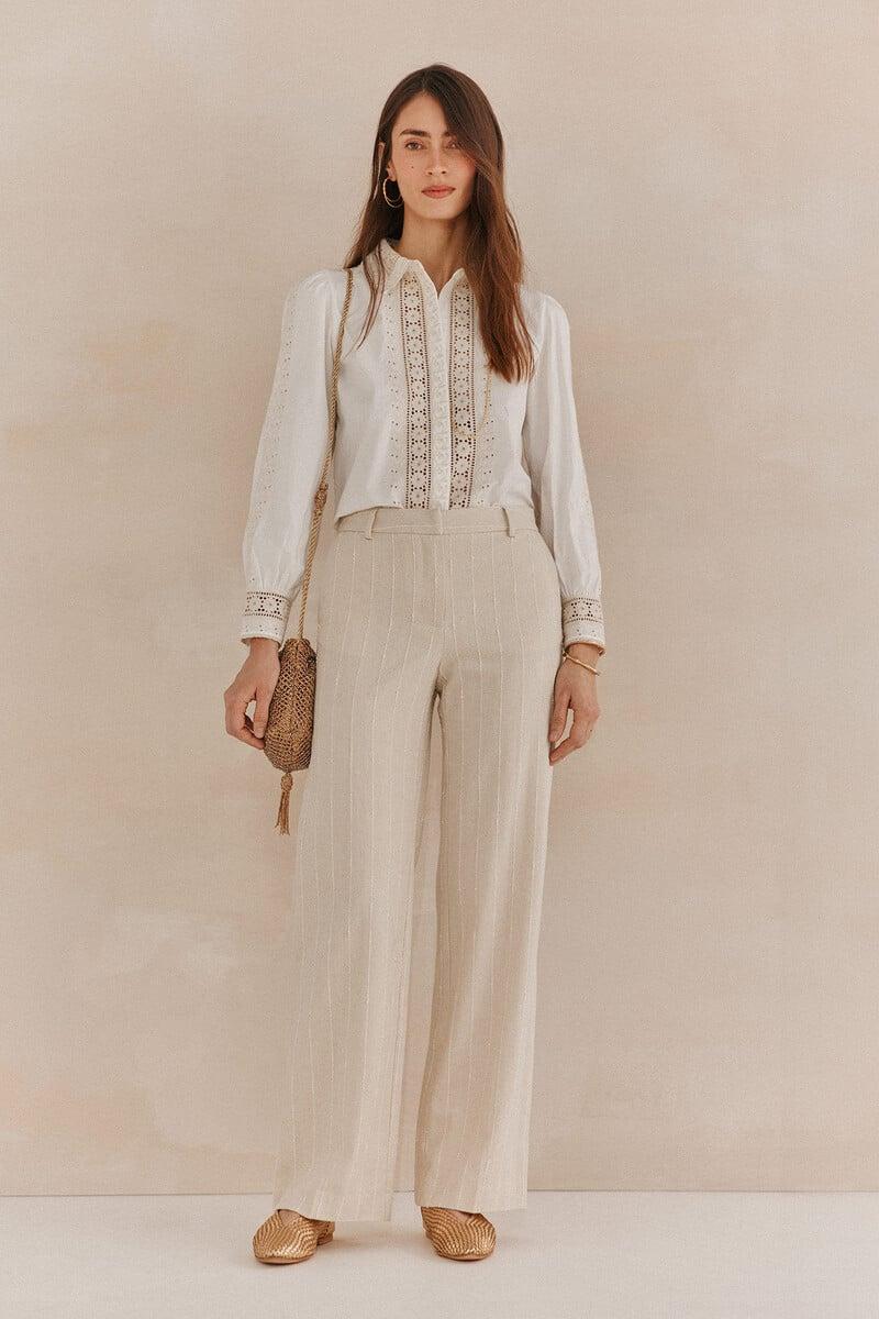 pedro del hierro Petra. Pantalones pinza Rebajas de fábrica