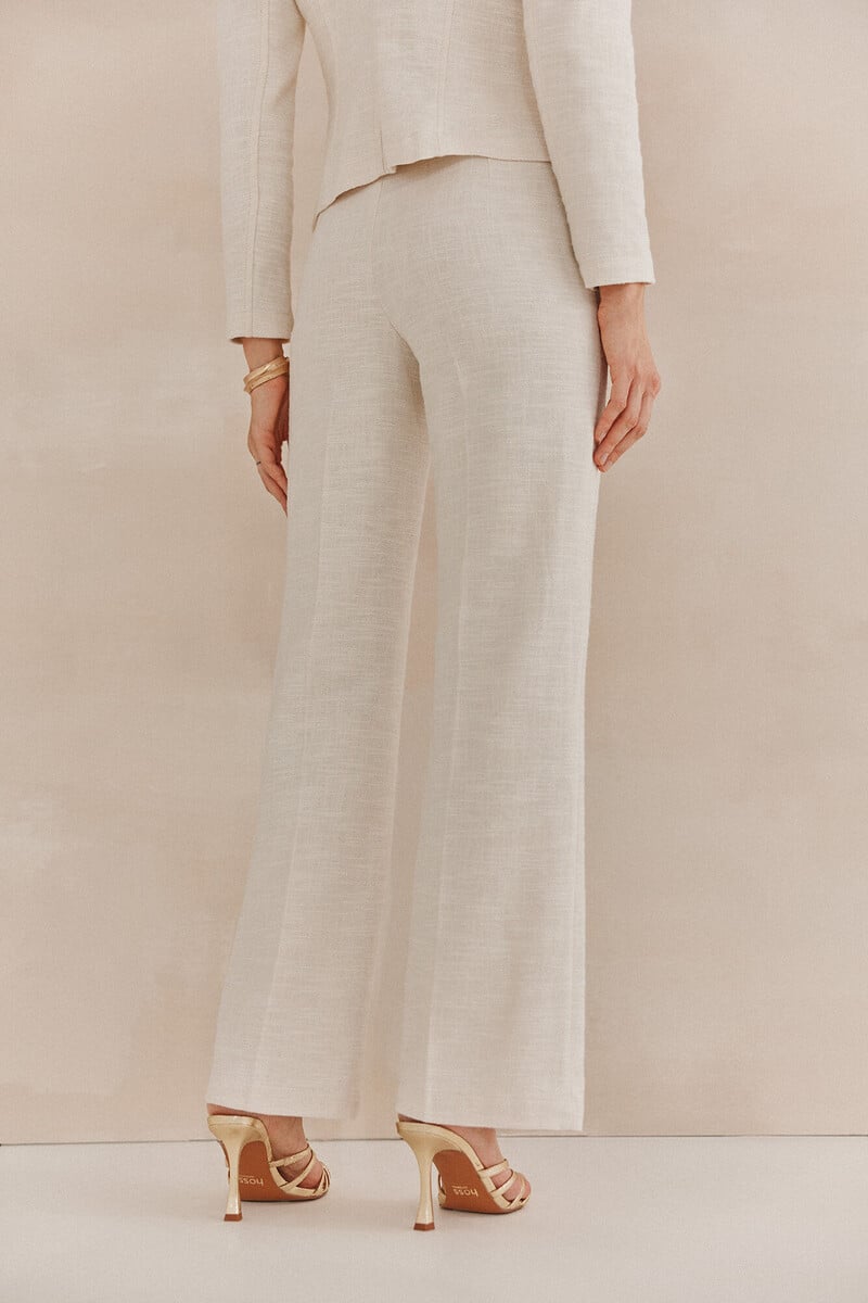 pedro del hierro Paula. Pantalones jaquard Descuento