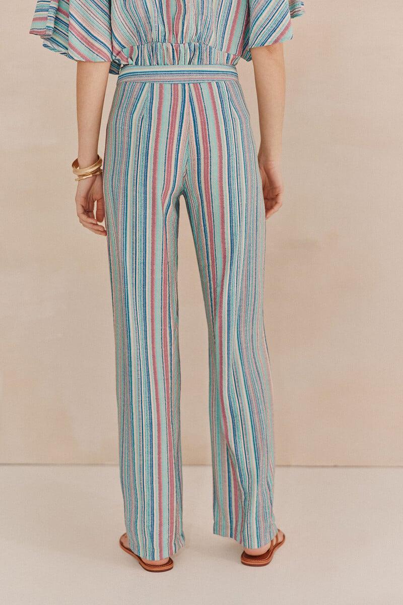 pedro del hierro Perla. Pantalones estampados Tienda